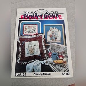 Stoney Creek Collection Tickle Your Funny Bone Counted Cross Stitch Book #64